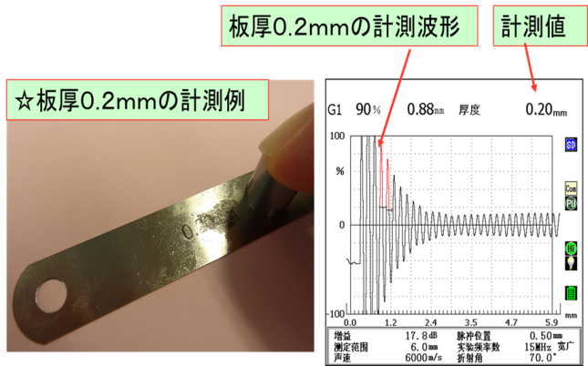 板厚測定例